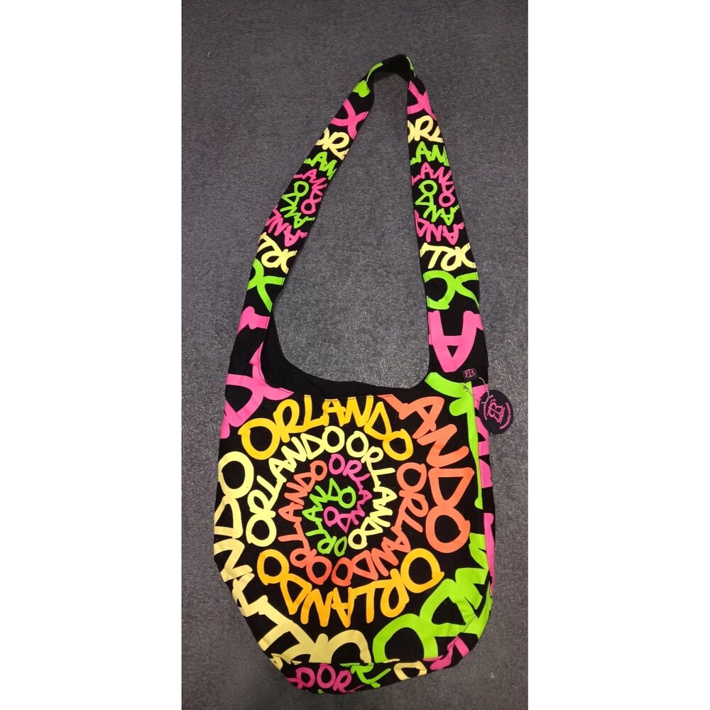 Robin Ruth Cross Shoulder Purse Orlando Swirl Boho Style Pockets Multicolored FL